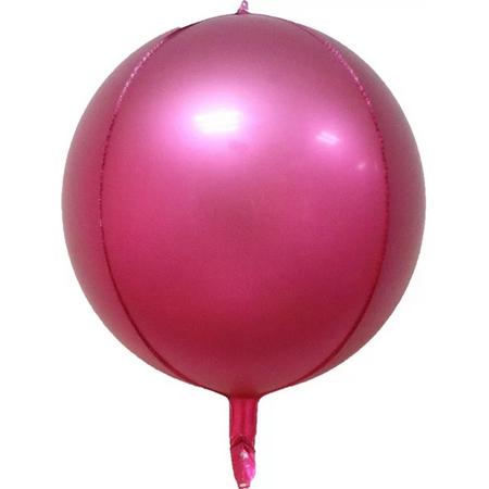 Folie ballon Metallic Roze | 22 inch | 55 cm | Metallic Roze | DM-Products